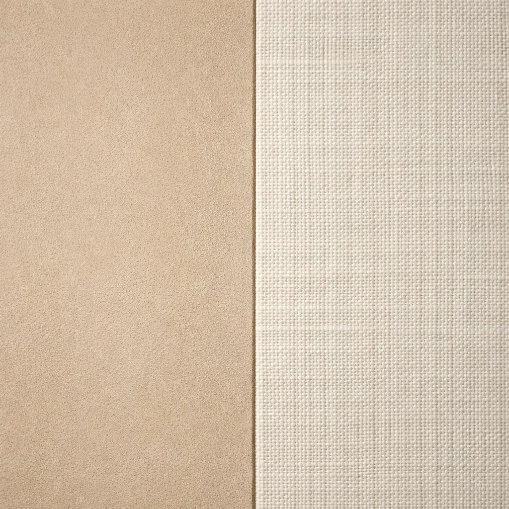 A seamless join between two textures representing internal coherence and structural integration of authenticity.