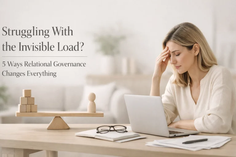 Struggling With the Invisible Load? 5 Ways Relational Governance Changes Everything