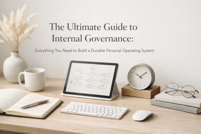 The Ultimate Guide to Internal Governance: Everything You Need to Build a Durable Personal Operating System
