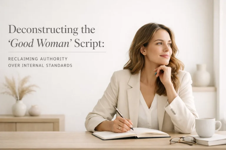 Deconstructing the ‘Good Woman’ Script: Reclaiming Authority Over Internal Standards