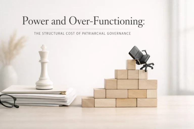 Power and Over-Functioning: The Structural Cost of Patriarchal Governance
