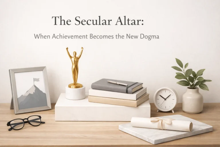 The Secular Altar: When Achievement Becomes the New Dogma