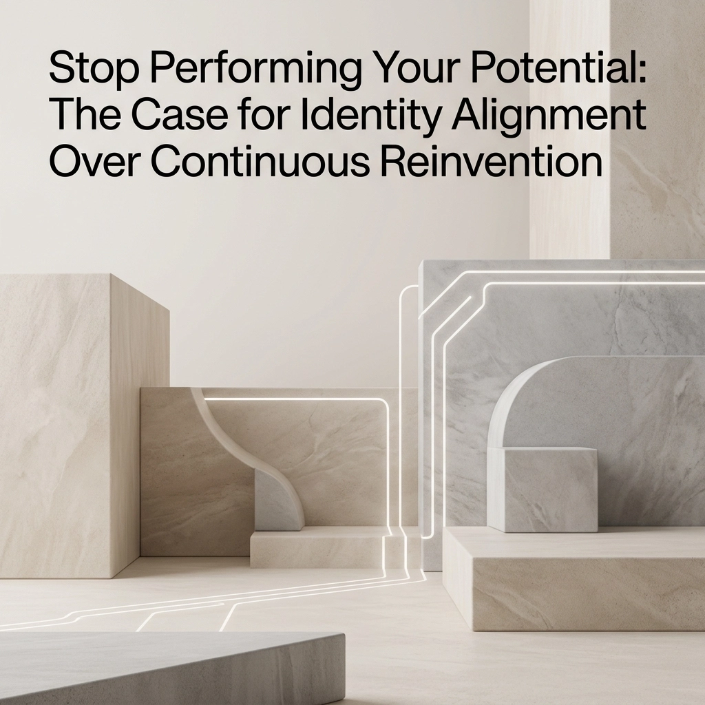 Stop Performing Your Potential: The Case for Identity Alignment Over Continuous Reinvention